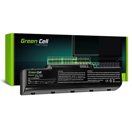 Laptop battery GREEN CELL Acer Aspire 4310/4520/4710/4920/4930G AS07A41/ASO7A42 11.1V 4400mAh - Батерии за