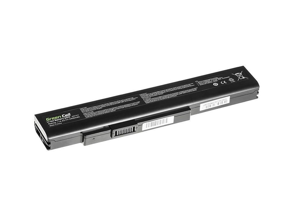 Laptop battery GREEN CELL FPCBP344 Fujitsu LifeBook N532 NH532 MSI A6400 CR640 CX640 MS-16Y1 14.4V 4400mA - Батерии за