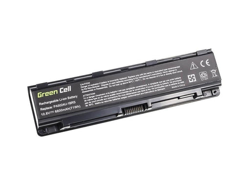 Laptop battery GREEN CELL Toshiba Satellite C850 C855 C870 L850 L855 PA5024 10.8V 6600mAh - Батерии за