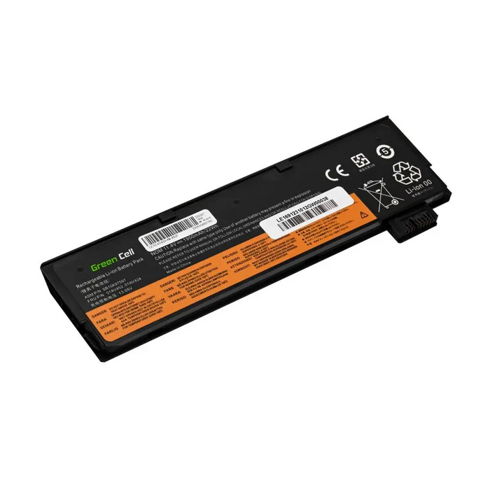 Laptop Battery Lenovo ThinkPad T470 T480 T570 T580 T25 01AV422 01AV490 LiPo 11.4V 1950mAh GREEN CELL - Батерии за