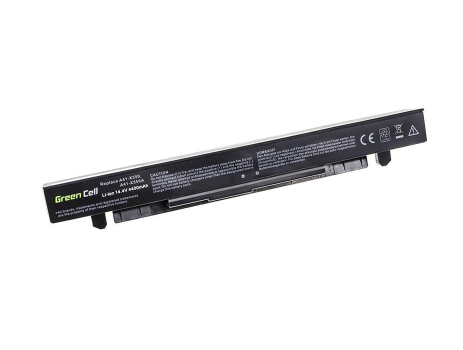 Laptop batteryGREEN CELL A450 A550 R510 R510CA X550 X550CA X550CC X550VC 14.4V 4400mAh - Батерии за лаптопи<<<Батерии и