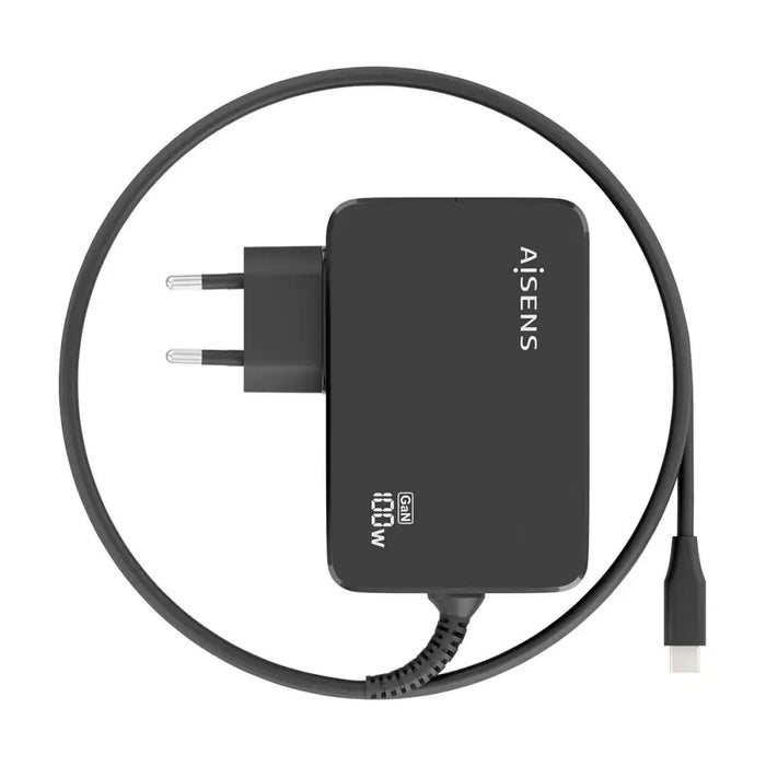 Laptop Charger Aisens ASCH-1PD100WL50-BK Black 100 W - Електроника Телефони и таблети<<<Компютри|