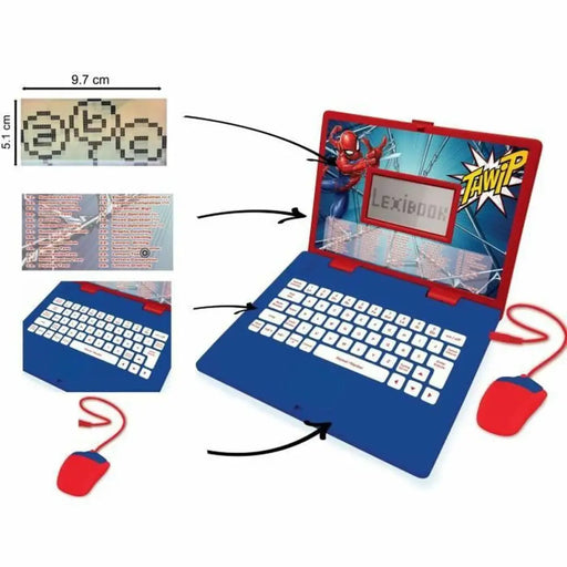 Laptop computer Lexibook SPIDER-MAN (FR / EN) English - Електроника Игри<<<Компютри|