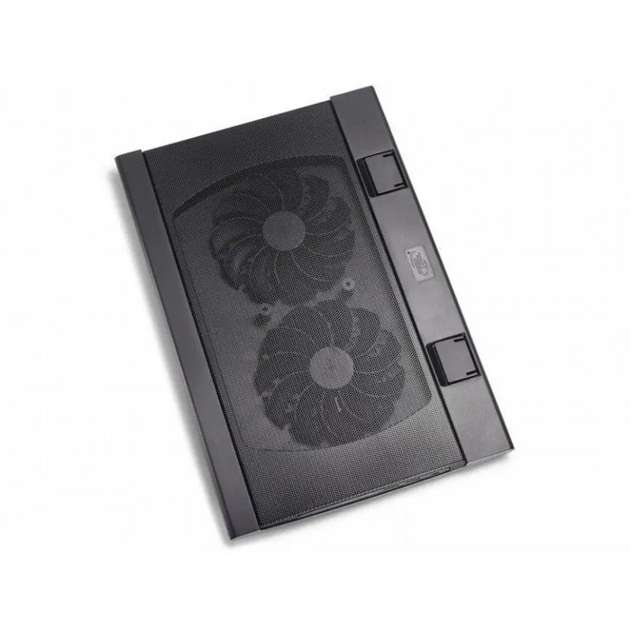 Laptop cooler DeepCool WIND PAL FS 17’’ 2x140 mm 1200 RPM Black - Охлаждащи поставки за лаптопи<<<Лаптопи таблети и