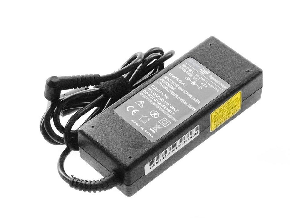 Laptop power supply GREEN CELL For TOSHIBA/ ASUS / Fujitsu 20V 4.5A 5.5mm-2 - Захранвания за лаптопи<<<Лаптопи таблети