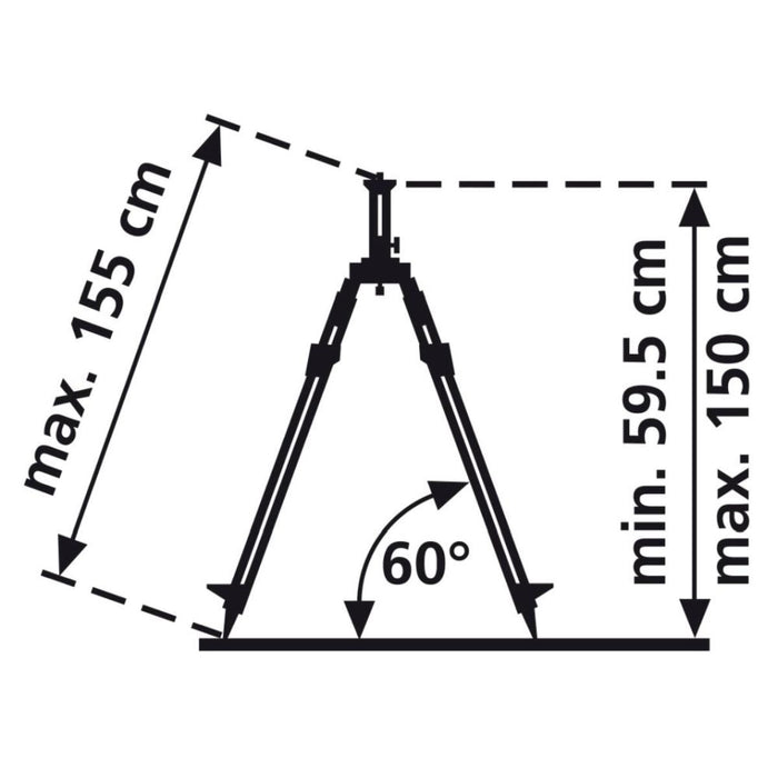 TRIPOD LASERLINER 155CM