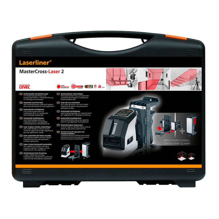 LASER LEVEL LASERLINER MasterCross-Laser 2