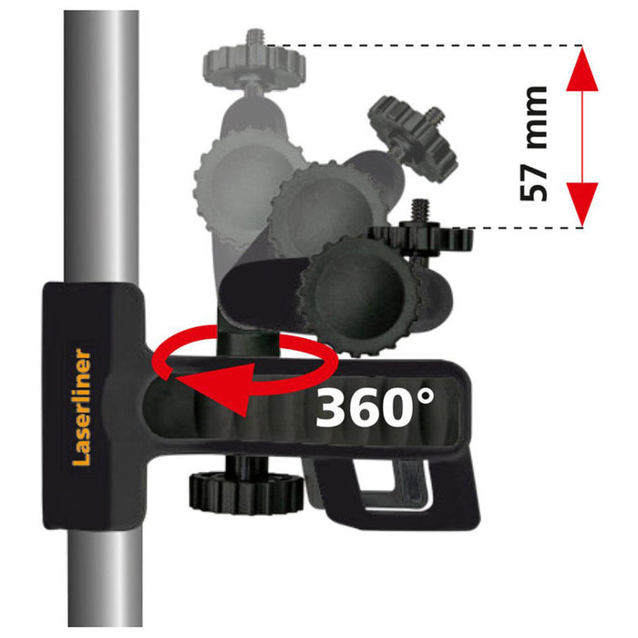 LASERLINER FLEXCLAMP PLUS UNIVERSAL CLAMP