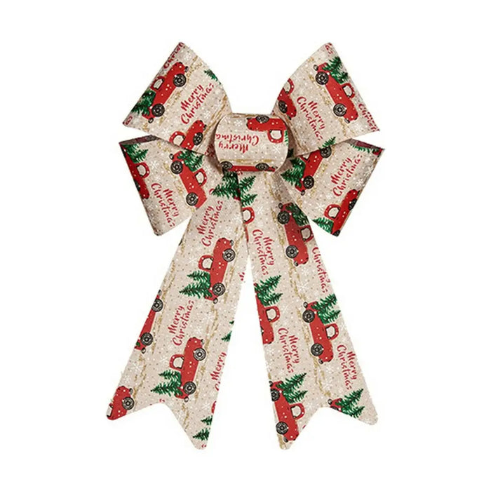 Lasso Krist+ Red Beige Cars 15 x 25 cm Christmas bauble - Декорация и Осветление<<<Дом Градина<<<BigBuy&&&Коледни