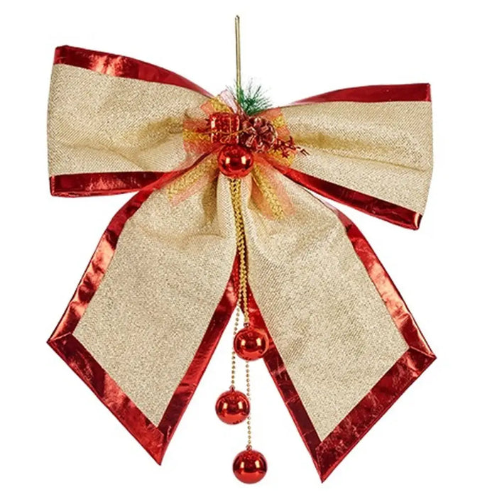 Lasso Krist+ Red Golden 53 x 50 x 9 cm Christmas bauble (4 Units) - Декорация и Осветление<<<Дом