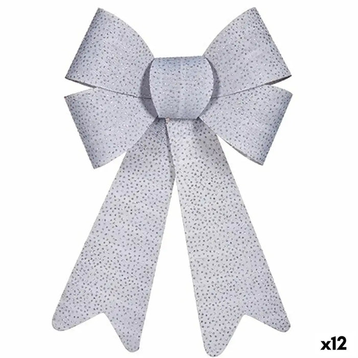 Lasso Krist+ Silver Points 16 x 24 x 4 cm Christmas bauble (12 Units) - Декорация и Осветление<<<Дом