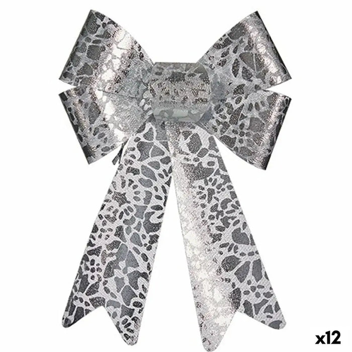 Lasso Krist+ Silver Printed 16 x 24 x 4 cm Christmas bauble (12 Units) - Декорация и Осветление<<<Дом