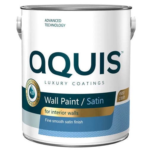 LATEX SATIN WHITE BASE R 2.5 L AQUIS - Бели интериорни бои<<<Интериорни бои<<<Подови и стенни