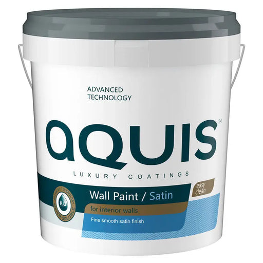 LATEX SATIN WHITE BASE R 8.5 L AQUIS - Бели интериорни бои<<<Интериорни бои<<<Подови и стенни
