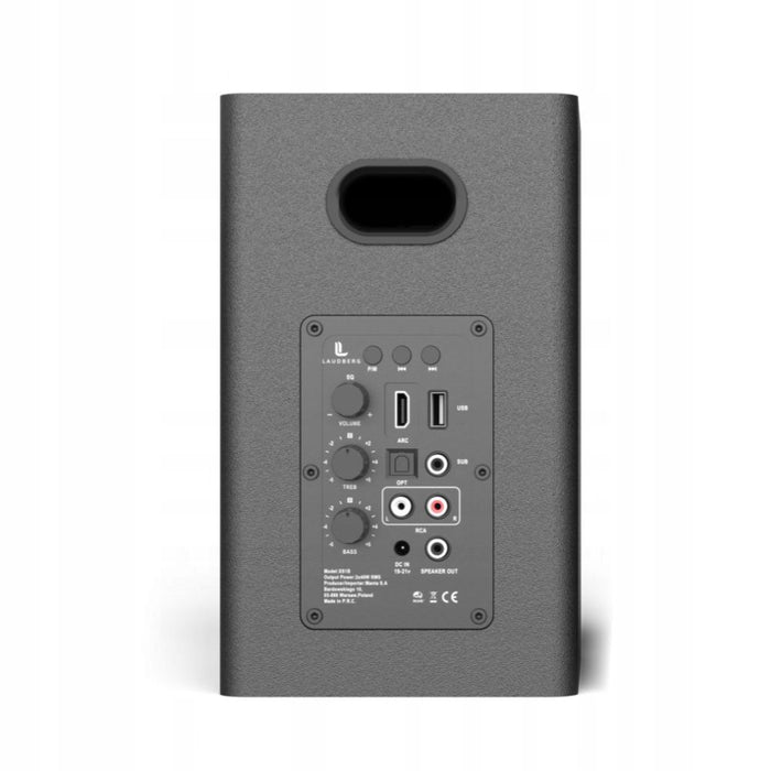 Laudberg Bluetooth computer speakers, XS1B 2.0, HDMI, ARC, USB, DAC