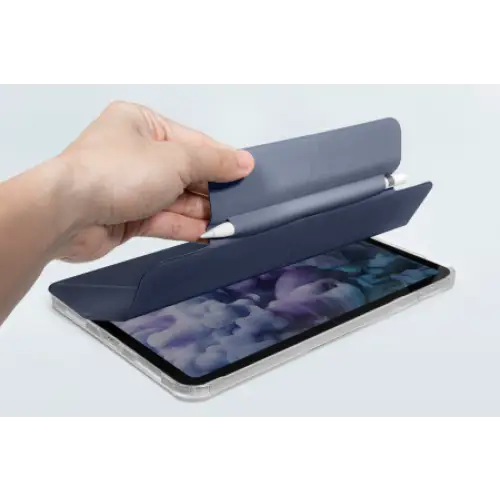 LAUT Huex Folio Case with Apple Pencil Holder for iPad 10.9’’ 10 (gen.) - Navy Blue - Cell phone holders<<<HurtelXML