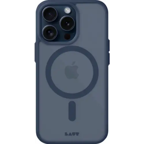 LAUT Huex Protect case with MagSafe for iPhone 15 Pro - dark blue - Cell phone cases and covers<<<HurtelXML