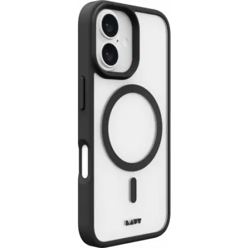 Laut Huex Protect MagSafe case for iPhone 16 - black - Cell phone cases and covers<<<HurtelXML
