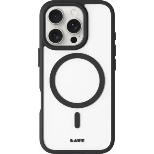 Laut Huex Protect MagSafe case for iPhone 16 Pro - black - Cell phone cases and covers<<<HurtelXML