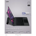 Laut Type Folio 2 Case with Bluetooth Keyboard for iPad Pro 11’’ M4 (2024) - Black - Cell phone cases