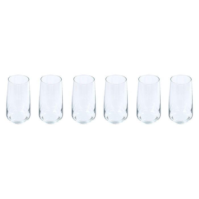 SOFT GLASS 480 ML 6PCS LAV