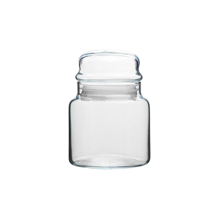 JAR WITH GLASS LID 3PCS 290ML LAV SERA