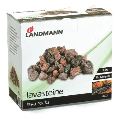 LAVA STONES 3KG LANDMANN 0273 - Оборудване барбекю<<<Барбекю<<<Градина<<<Praktiker&&&Въглища и