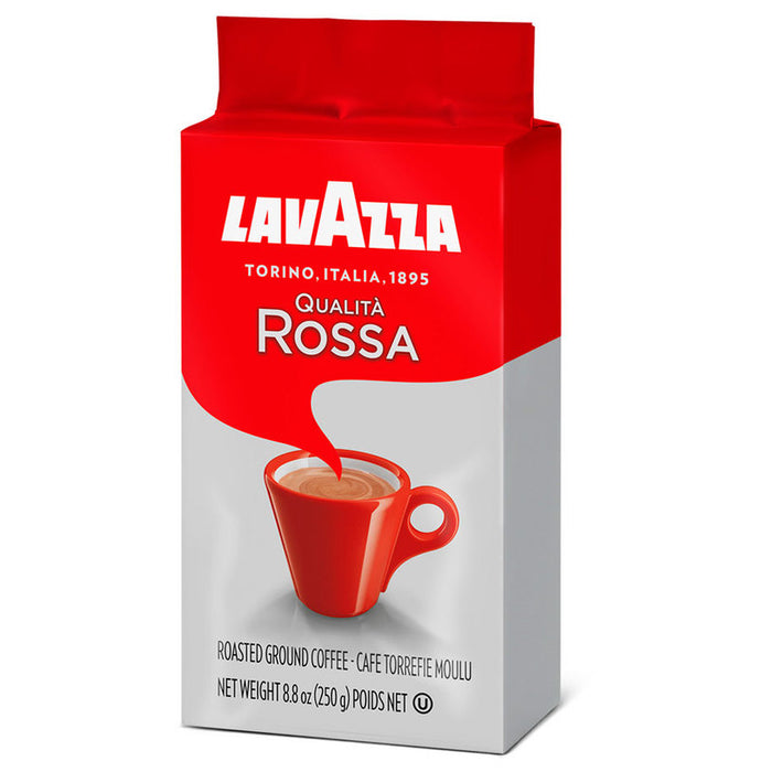 COFFEE LAVAZZA ROSSA 250 GR GROUND