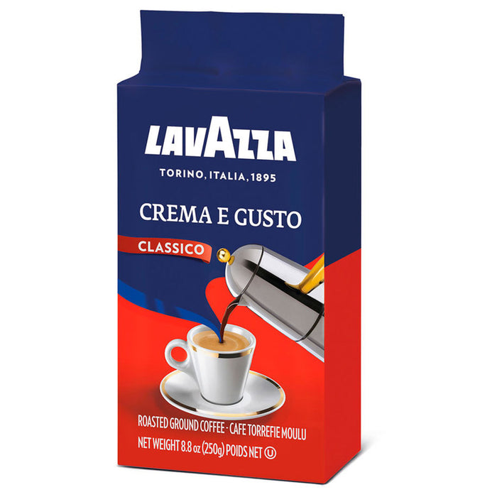 COFFEE LAVAZZA CREMA E GUSTO 250 GR GROUND