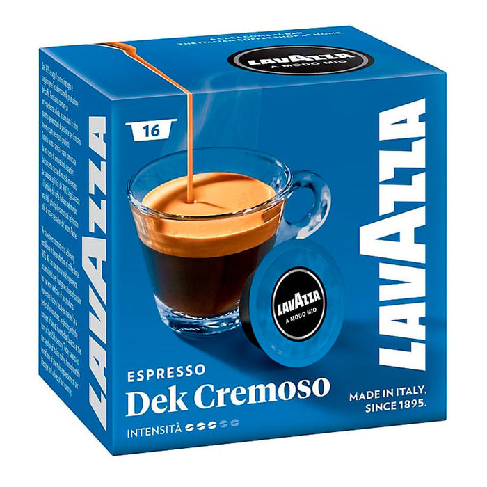 Coffee capsules LAVAZZA A Modo Mio DEK CREMOSO 16 capsules