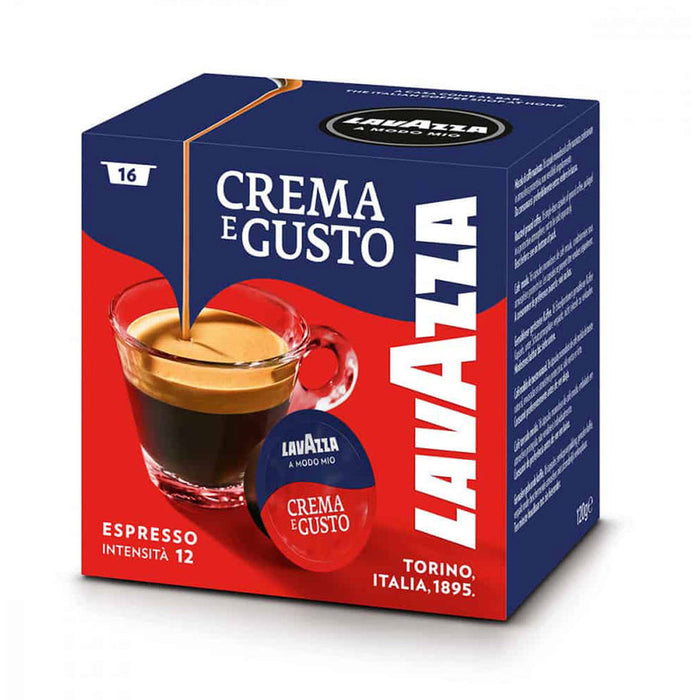 COFFEE CAPSULES LAVAZZA A MODO MIO CREMA 16PCS.