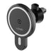 LDNIO Car Mount,MA20 with inductive charger 15W and metal ring (Black) - Phone holders<<<Car accessories<<<InnproXML