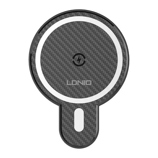 LDNIO Car Mount,MA20 with inductive charger 15W and metal ring (Black) - Phone holders<<<Car accessories<<<InnproXML