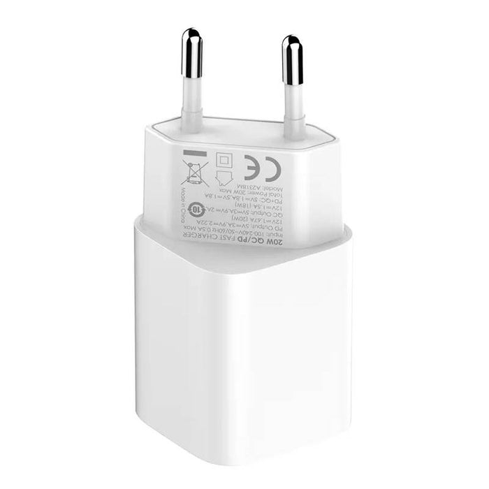 Wall charger LDNIO A2318M USB, USB-C + USB-C - Lightning Cable