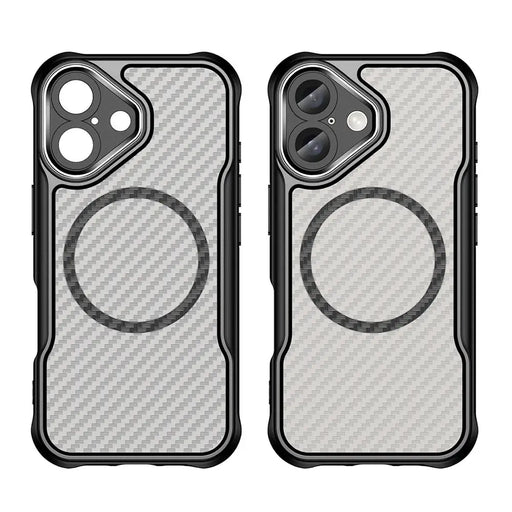 Leading Series MagSafe Silicone Case for iPhone 16 - Black - Cell phone cases and covers<<<HurtelXML