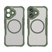 Leading Series MagSafe Silicone Case for iPhone 16 - Green - Cell phone cases and covers<<<HurtelXML