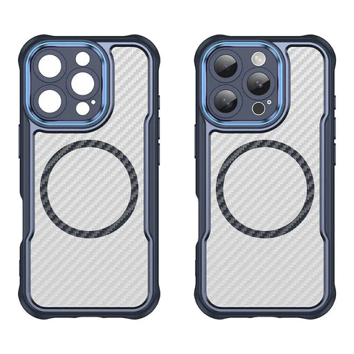 Leading Series MagSafe Silicone Case for iPhone 16 Pro Max - Blue - Cell phone cases and covers<<<HurtelXML