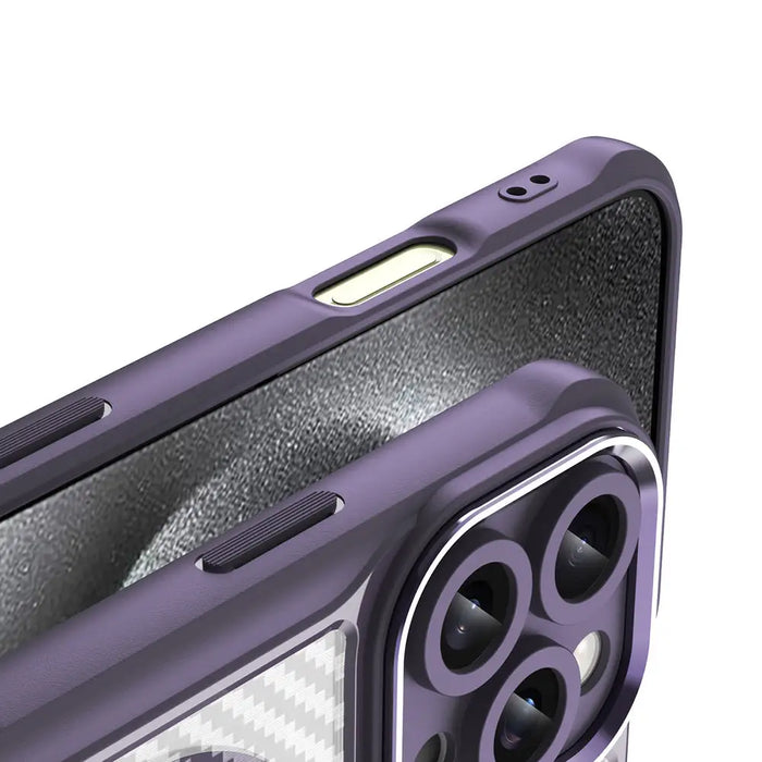 Leading Series MagSafe Silicone Case for iPhone 16 Pro - Purple - Cell phone cases and covers<<<HurtelXML