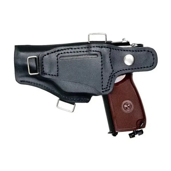 Leather holster for Makarov/ Ranger PM pistol - Holsters covers suitcasesSTZ-KPW<<<ShootingSTZ<<<ActionPL