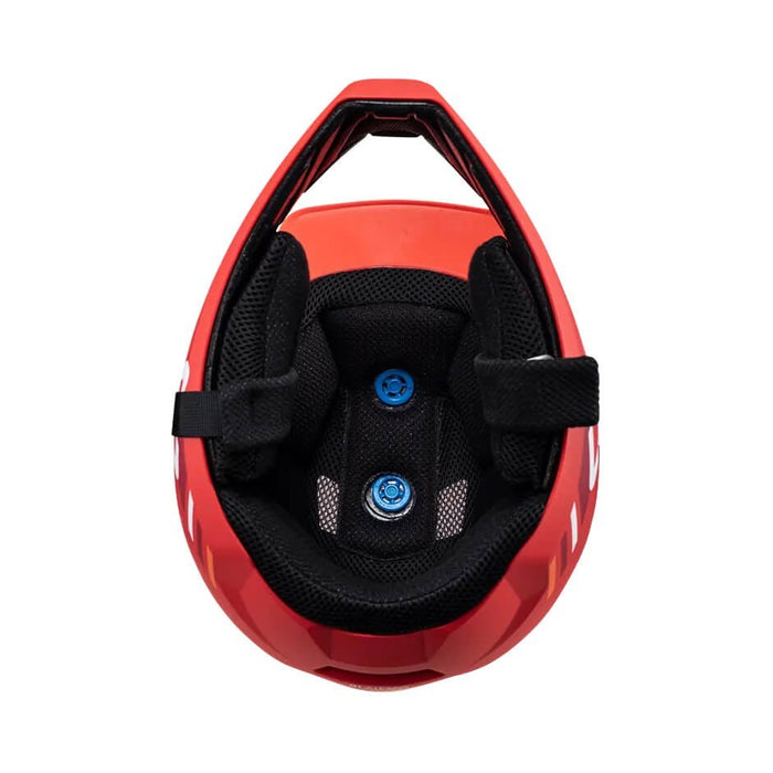 LEATT MTB Gravity 1.0 V24 Full-Face Cycling Helmet, Size M, Red