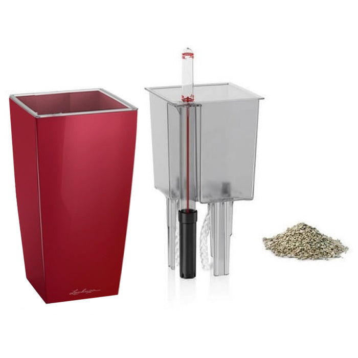 POT 9.5X9.5CM WITH IRRIGATION SYSTEM LECHUZA MINI CUBI