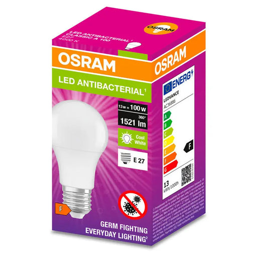 LED ANTIBACTERIAL BULB 1521LM 4000K E27 OSRAM - Led крушки<<<Електрически крушки<<<Осветление<<<Praktiker