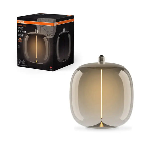 LED BULB 4W 1800K 60LM OVAL D250W MAGNETIC FILAMENT OSRAM VINTAGE - Декоративни крушки<<<Електрически
