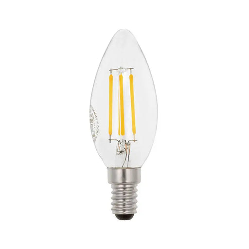LED BULB E14 4W 6400K 540LM CANDLE FILAMENT VITO - Декоративни крушки<<<Електрически крушки<<<Осветление<<<Praktiker