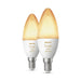 LED BULB E14 5.2W 2 PCS PHILIPS HUE - Осветление<<<Смарт хоум<<<Електроматериали<<<Praktiker&&&Осветление<<<Смарт