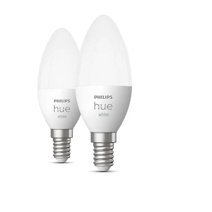 LED BULB E14 5.5W 2700K 2 PCS PHILIPS HUE - Осветление<<<Смарт хоум<<<Електроматериали<<<Praktiker&&&Осветление<<<Смарт