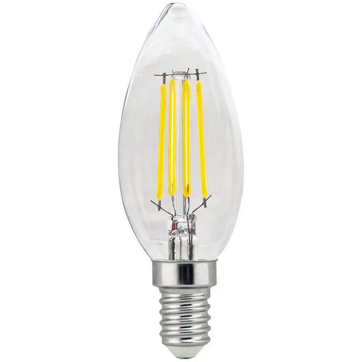 LED BULB E14 6W 2700K 684LM FILAMENT CANDLE VITO - Декоративни крушки<<<Електрически крушки<<<Осветление<<<Praktiker