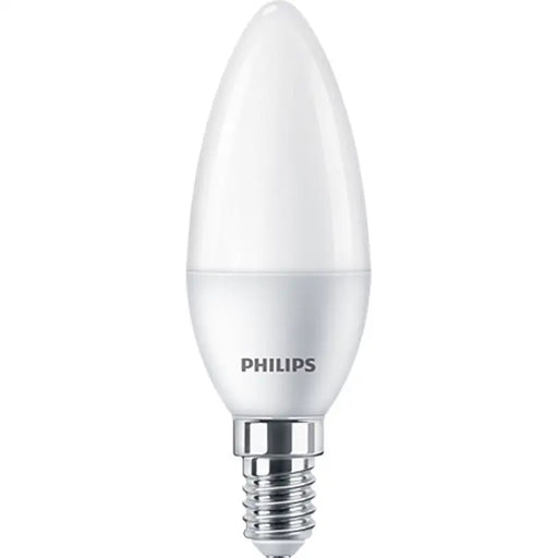 LED BULB E14 6W 4000K 620LM CANDLE PHILIPS - Led крушки<<<Електрически крушки<<<Осветление<<<Praktiker