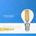 LED BULB E14 7W 230V 3000K 960LM FILAMENT VIVALUX FLICK LED PREMIUM - Декоративни крушки<<<Електрически
