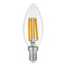 LED BULB E14 7W 230V 3000K 960LM FILAMENT VIVALUX FLICK LED PREMIUM - Декоративни крушки<<<Електрически